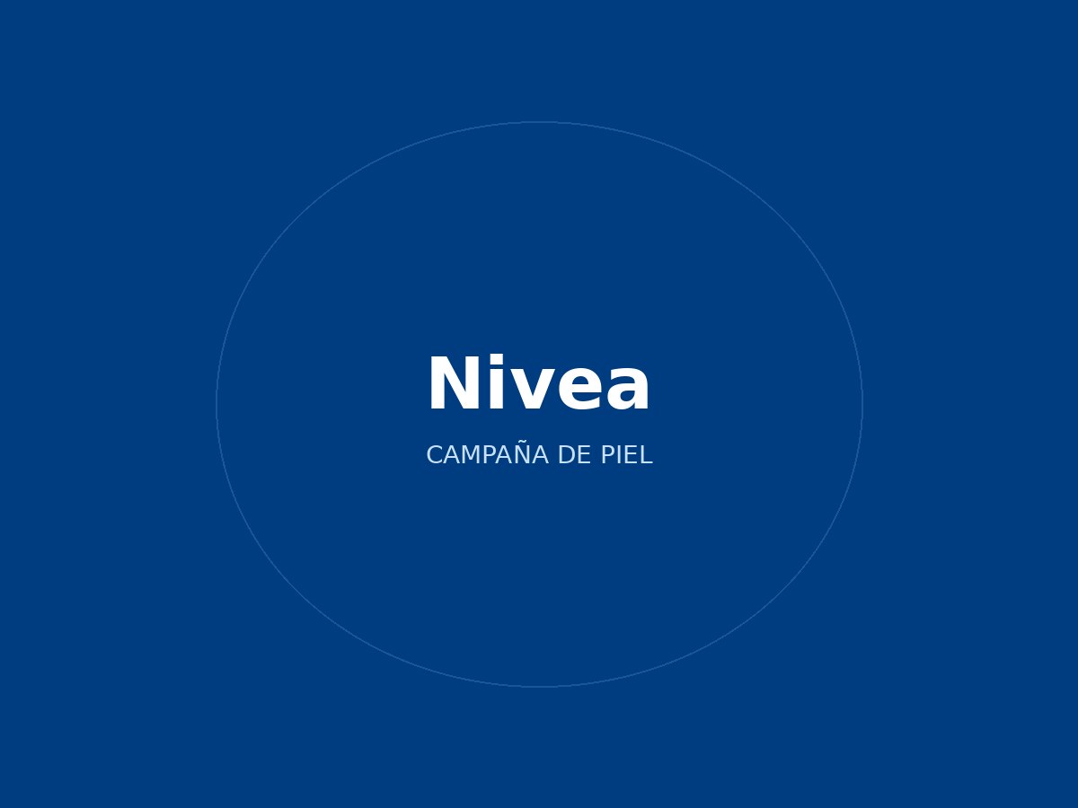 Nivea — Campaña de Piel